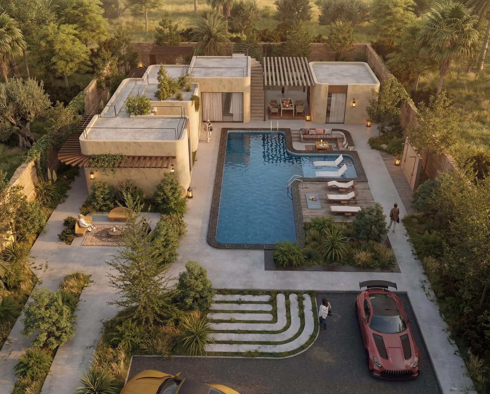 Landscape & Villa — Iraq